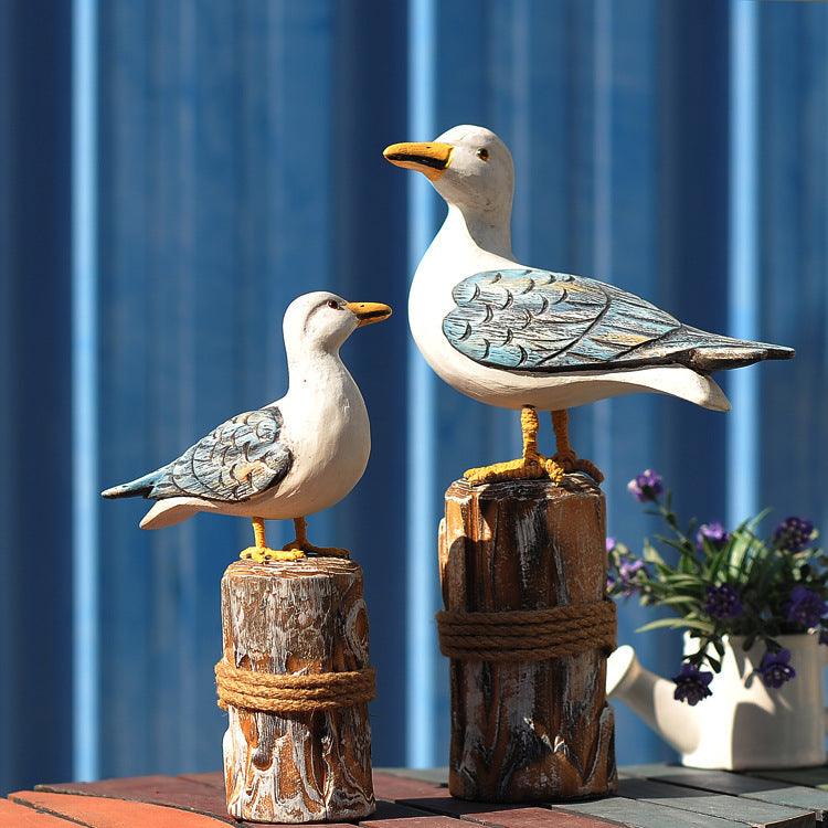 Mediterranean Wildlife Wooden Hanging Ornaments Set