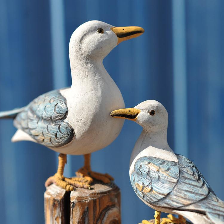Mediterranean Wildlife Wooden Hanging Ornaments Set