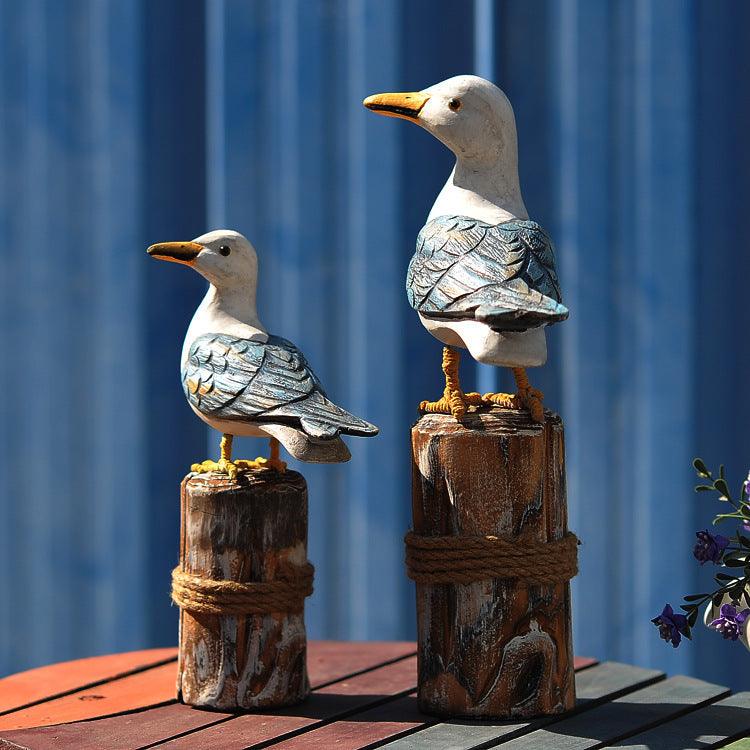 Mediterranean Wildlife Wooden Hanging Ornaments Set