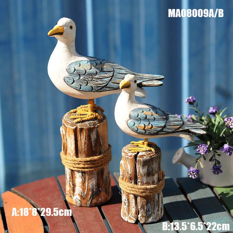 Mediterranean Wildlife Wooden Hanging Ornaments Set