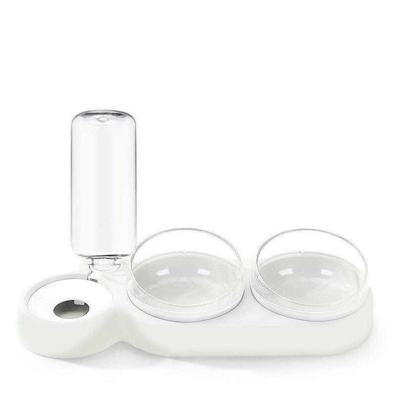 360° Rotating Double Bowl Pet Feeder: The Ultimate Solution For Happy And Hydrated Cats-9