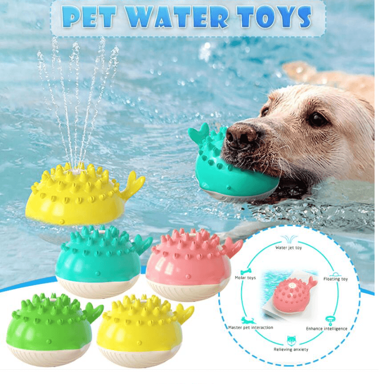 Electric Water Spray Dog Toy - The Ultimate Summer Splash For Your Pup-0