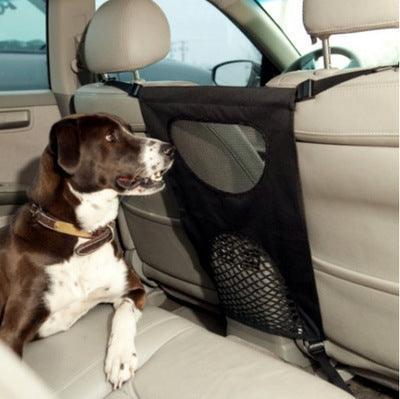 Car Pet Safety Barrier: Premium Rear Seat Pet Guardrail For Ultimate Protection And Isolation-0