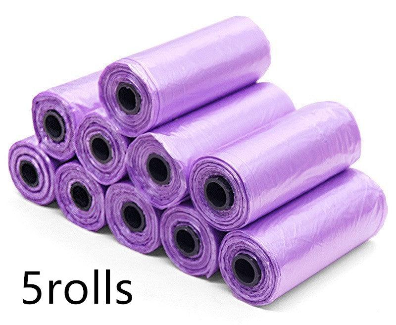 Pet Pooch Pack - Colorful Coiled Dog Waste Bags