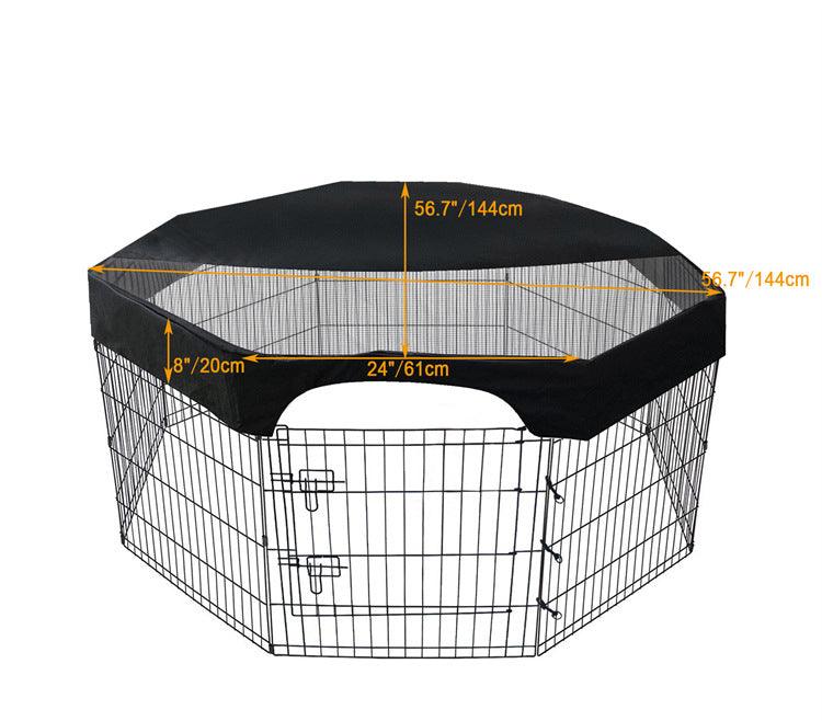 Versatile Canopy For Eight-Sided Pet Fence - All-Weather Dog Shelter