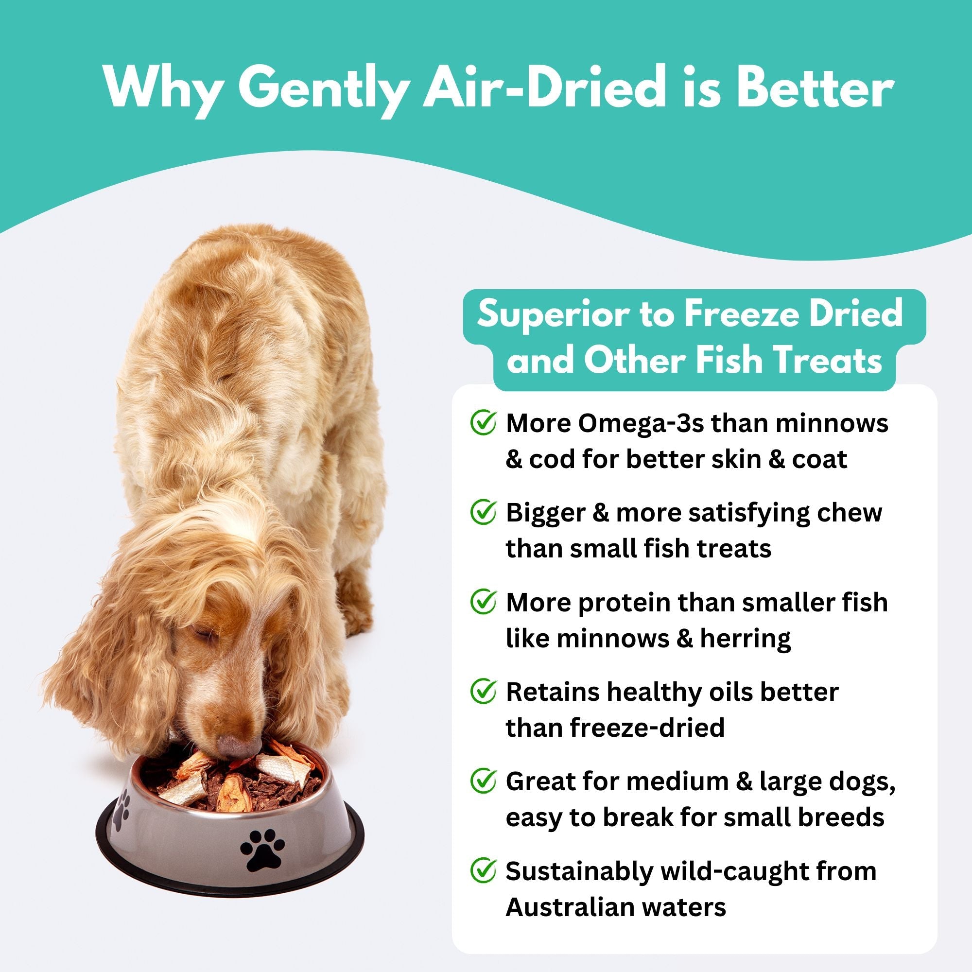 Wild-Caught Australian Sardine Dog Treats