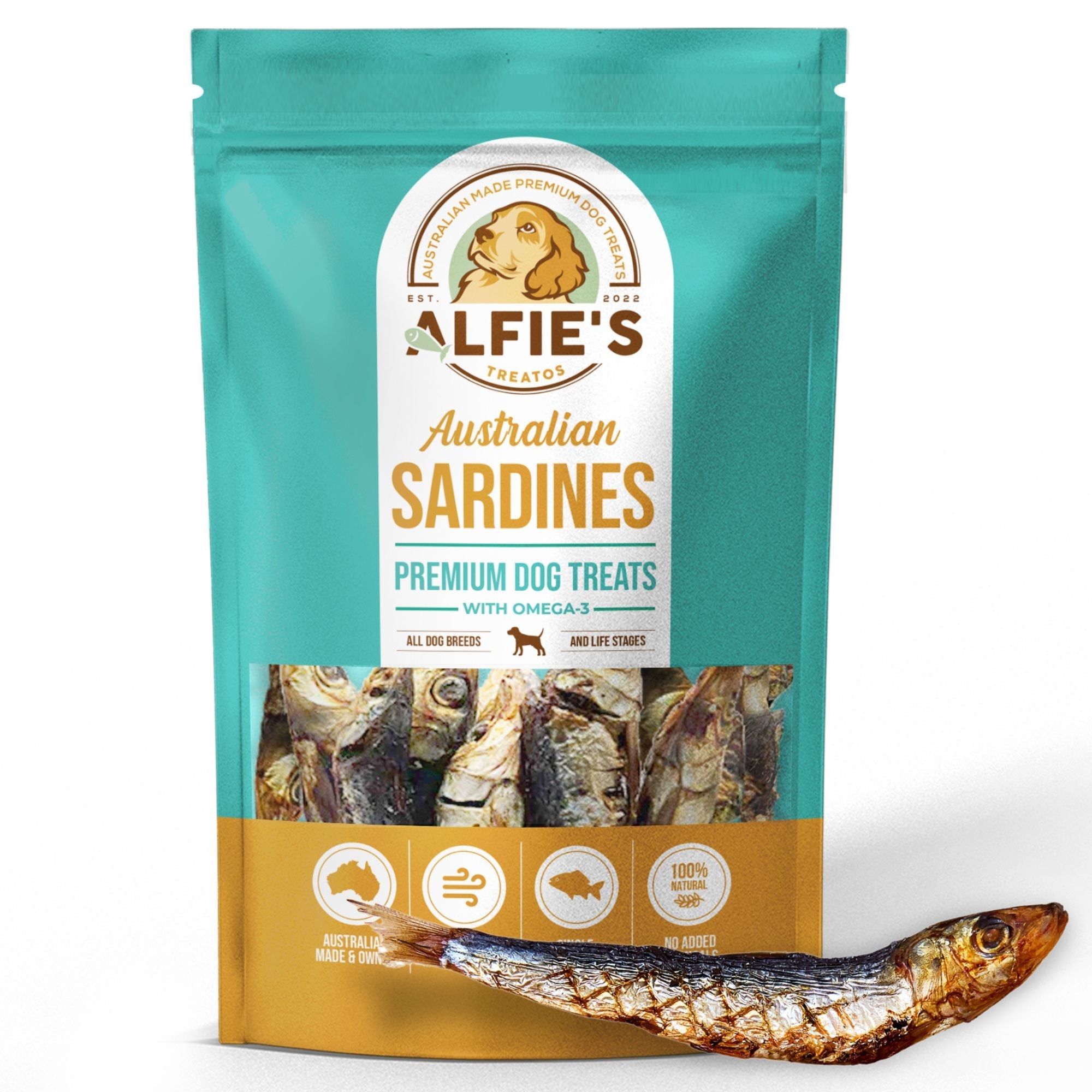 Wild-Caught Australian Sardine Dog Treats